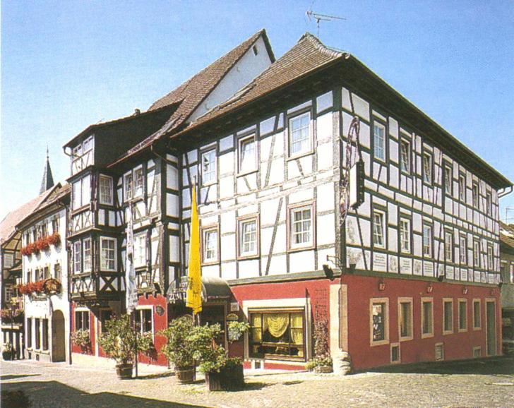 Hotel Zum Lamm グンデルスハイム エクステリア 写真